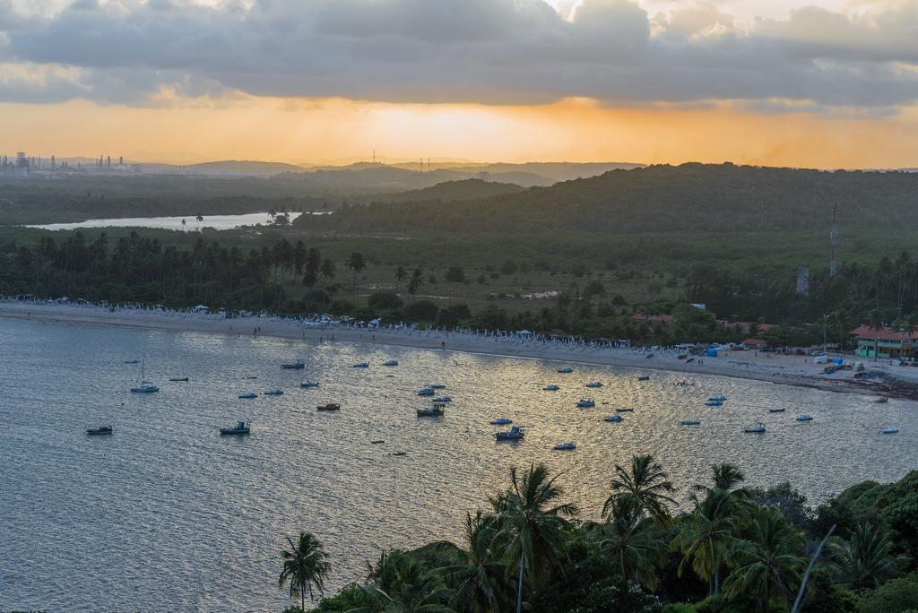 Sheraton Reserva Do Paiva Cabo de Santo Agostinho Pokoj fotografie Sunset at the mouth of the river
