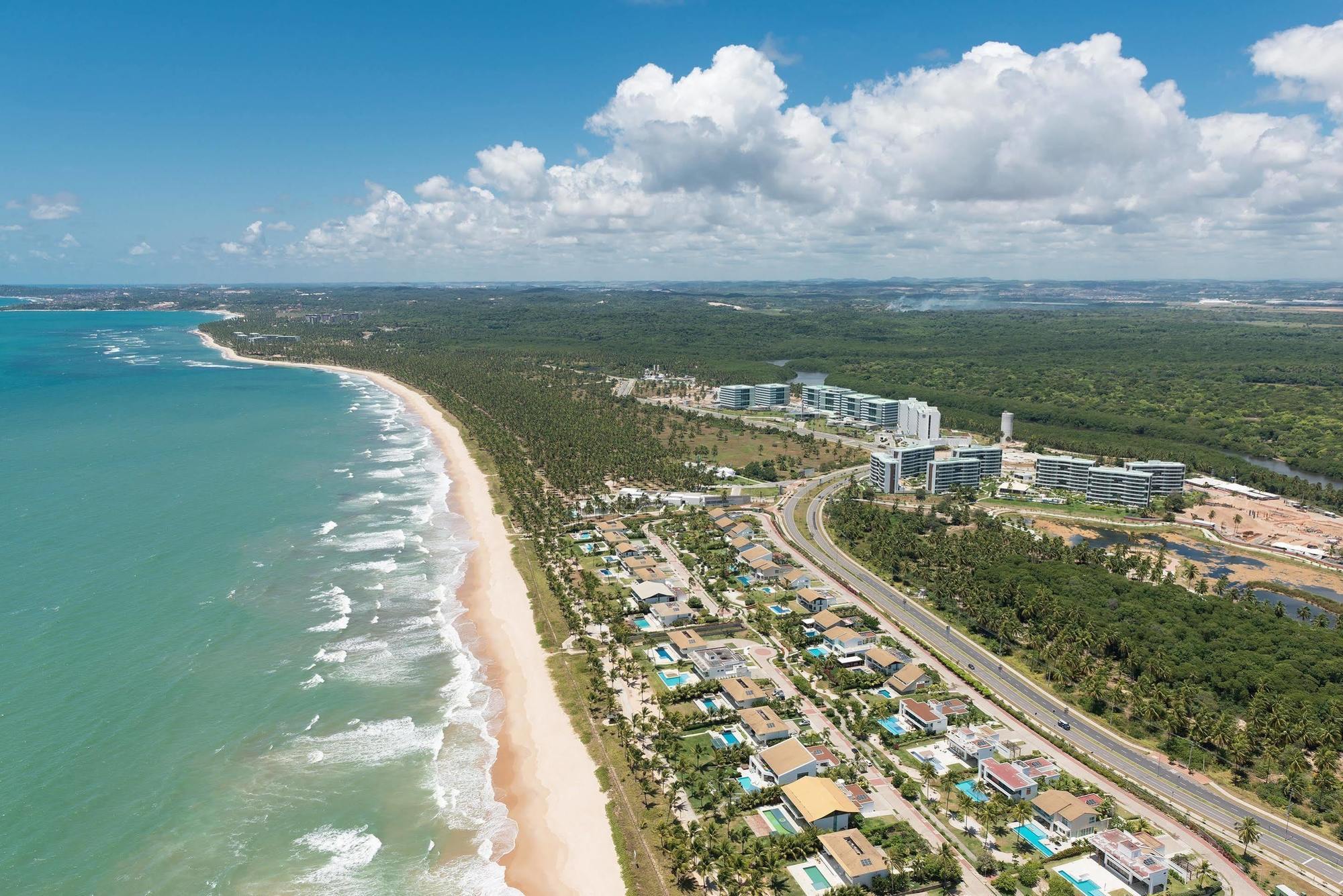 Sheraton Reserva Do Paiva Cabo de Santo Agostinho Exteriér fotografie Aerial view of the city