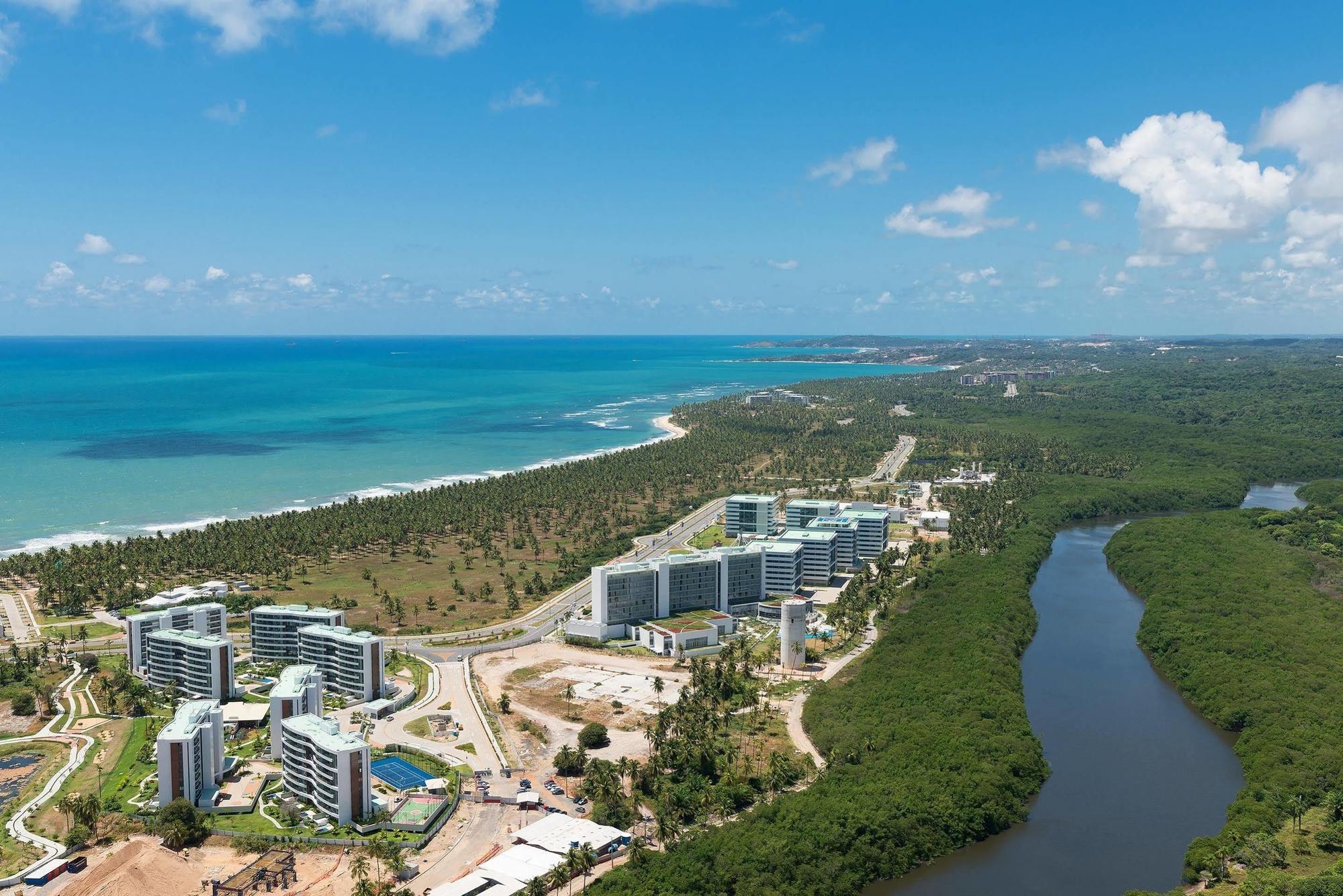 Sheraton Reserva Do Paiva Cabo de Santo Agostinho Exteriér fotografie Aerial view of the resort